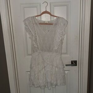 white loveshackfancy dress size L